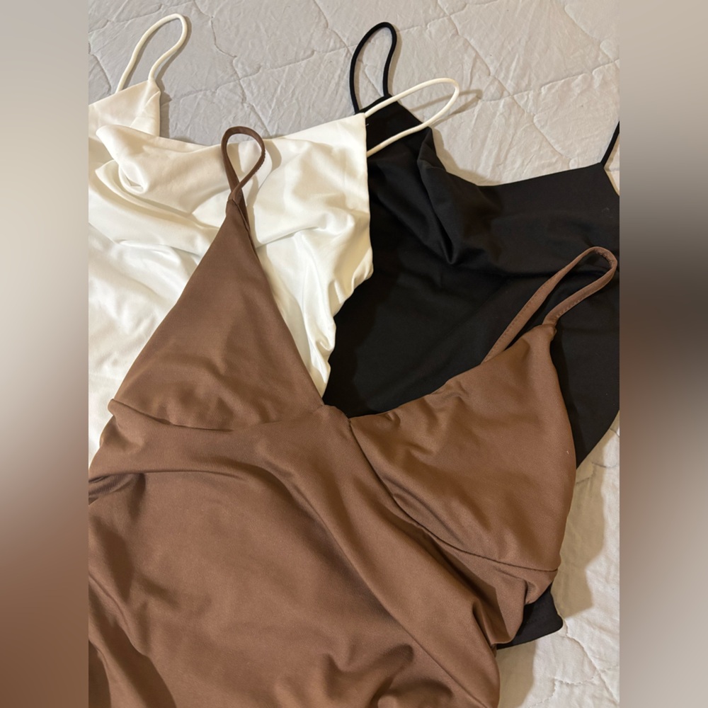 BUNDLE of 3 tank tops, size S